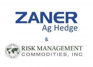 Zaner Ag Hedge, the premier provider of creative, custom hedging strategies and market intelligence, today announced the acquisition of Risk Management Commodities (RMC), a leading advisory firm specializing in grain marketing and risk mitigation Logos for Zaner Ag Hedge and Risk Management Commodities
