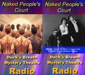 DB RADIO Naked People's Court 2 sceens