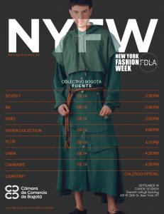 Fashion Designers of Latin America (FDLA), in partnership with the Bogotá Chamber of Commerce (CCB), proudly announces the historic debut of PUENTE- Bogota Designers Itinerary