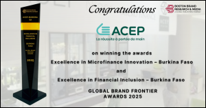 ACEP-BURKINA SA AWARD WIN