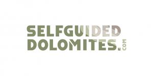 SelfGuidedDolomites.com logo – self guided hiking Dolomites