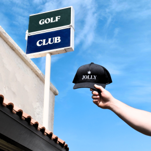 jolly athletic club by jolly cannabis trucker hat