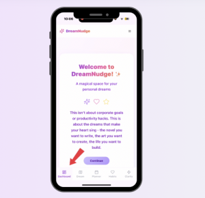dreamnudge app now available!