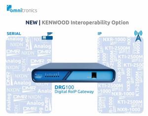 2025 Omnitronics DRG100 RoIP Gateway Kenwood Interoperability