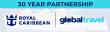 GlobalTravel.com Celebrates 30-Year Partnership with Royal Caribbean