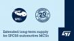 STMicroelectronics sets 20-year availability for popular automotive microcontrollers