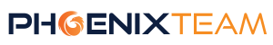 Updated PhoenixTeam Horizontal Bird O Logo Gradient Final