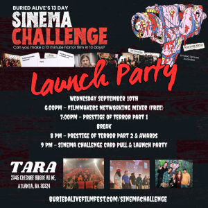 Sinema Challenge Flyer