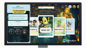 Training K-12 Students for Future AI Job Skills with LittleLit AI Missions