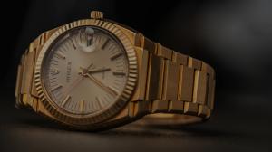 Rolex, luxury wristwatch.