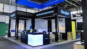 Dangbei-Stand auf der IFA 2025 in Berlin mit Präsentation der neuesten Projektoren und Heimunterhaltungs-Innovationen.
