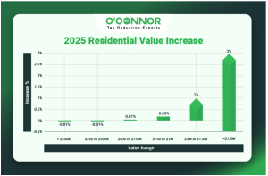 Lake View 2025 residential value increase