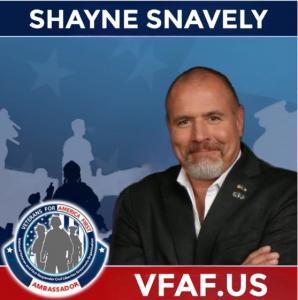 From the press room of L-Strategies - The official press of Veterans for America First J. Shayne Snavely Veterans for America First