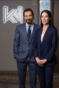 Dr. James Kelly & Dr. Ashley Brissette infant of KV logo