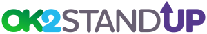 Logo for OK2StandUP