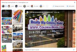 Really Big Coloring Books®, Inc. offices St. Louis, MO