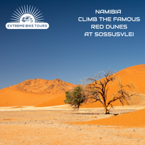 Sossusvlei red sand dunes