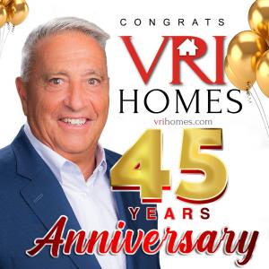 VRI Homes, a family-founded brokerage serving the Jersey Shore, is proud to celebrate its 45th anniversary next week