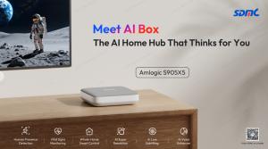 At IBC2025, SDMC, in collaboration with Amlogic, will unveil its new 4K AI Box, a powerful streaming device designed for the AI Home
