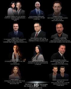 RED AWARDS Honorees.