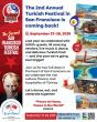 California Turkish American Association Announces the 2nd Annual San Francisco Turkish Festival at Embarcadero Plaza