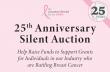 The Common Thread for the Cure announces its 25th Anniversary Silent Auction Campaign