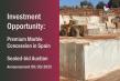 VALEXMAR Announces Sealed-Bid Auction of Marble Concession with Active Quarry in Spain
