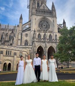 European Academy of Music and Art (EAMA) students perform at Washington National Cathedral