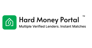 Hard Money Portal logo with tagline " Multiple verified lenders. Instant matches."