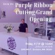 Cheesecake Funk Bakery Official Grand Opening Purple Ribbon Cutting This Friday September 19th 