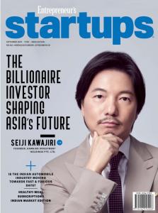 Seiji Kawajiri Becomes the First Japanese Entrepreneur Featured on the Cover of Entrepreneur Magazine