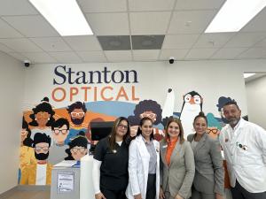 Stanton Optical Kissimmee (Orange Blossom) Staff Celebrating Grand Opening Ceremony