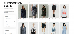 A photo showcasing the brand PhenomenomSeeper's store on LookHub