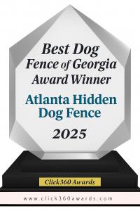 Best Dog Fence of Georgia Award