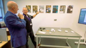 Bell Integration Expands in Portsmouth with new Data Centre Technology & IT Life Cycle Services facility 18 Nigel Harley speaking about IoT solutions development with Alastair Bell