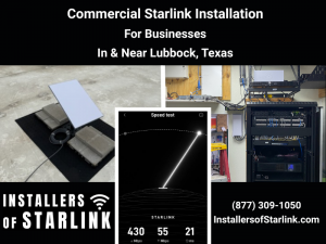 Lubbock Commercial Starlink Installation Services - (877) 309-1050