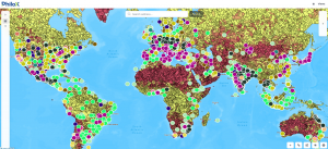 WASH Collective Action Hotspots Map - Global