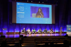 Joleen speak at the UNESCO Digital Learning Week