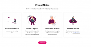 ethical notes by mentalyc