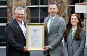 Narconon Arrowhead hosted the Narconon International Conference from September 5-7, welcoming attendees from eleven countries State Representative Grego Presenting Award