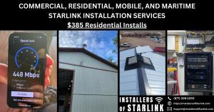 Installers of Starlink (877) 309-1050 — Fast Nationwide Starlink Assessments & Installation