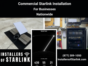 Best Nationwide Commercial Starlink Installation Services - (877) 309-1050