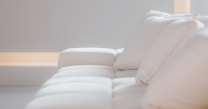White Sectional sofa inspired by cloud couch at Los Angeles Furniture Store