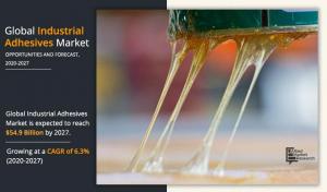 Allied Market Research published a report, titled, "Industrial Adhesives Market by Composition (Polyurethane, Epoxy, Vinyl, Acrylic, and Others), Type (Water-based Adhesives, Solvent-based Adhesives, Hot-melt Adhesives, and Others), and End-use Industry (Packaging Industry, Construction Industry, Automotive Industry, Electrical & Electronics, and Others: Global Opportunity Analysis and Industry Forecast 2020-2027 Industrial Adhesives Market Analysis