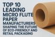 Top 10 Leading Micro Flute Paper Manufacturers Shaping the Future of Eco-Friendly and Retail Packaging