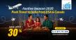 Festive Season 2025: Flights to India from the USA & Canada Expected to Peak