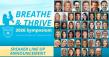 Meet the World-Class Speaker Lineup at the 2026 Breathe and Thrive Symposium