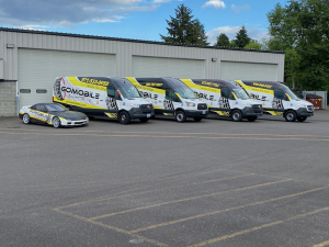 Our Gomobile Tires Fleet vans ready for deployment