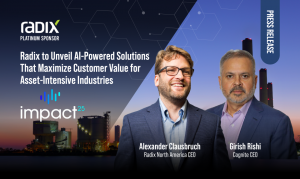 Radix, a global engineering and technology company, is returning as a Platinum Sponsor of Impact 2025, hosted by Cognite, the global leader in industrial AI 23817491 radix at cognite impact 2025