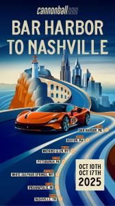 CannonBall Run 2025 Route